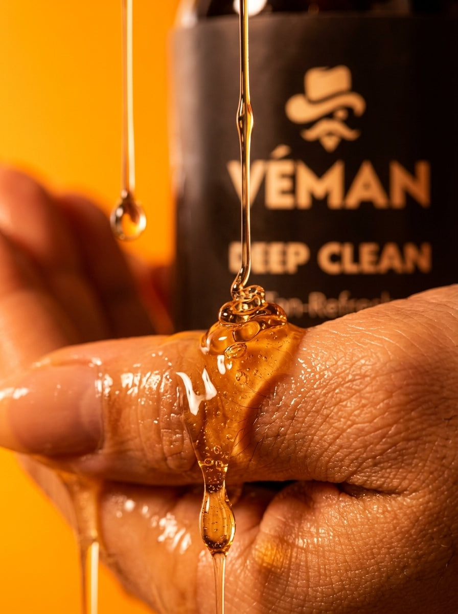 Veman Deep Clean Shower Gel - Charcoal Detox
